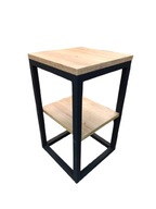 Stolik szafka nocna LOFT dąb Artisan