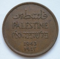 Palestyna 1 mils 1943 - ER