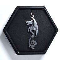 Stalowy brelok Smok + Pudełko na biżuterię GRATIS!