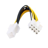 Adapter Zasilania Płyty Głównej – Konwerter Molex do 6-pin PCIe