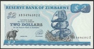 Zimbabwe 2 dolary 1994 - stan bankowy UNC