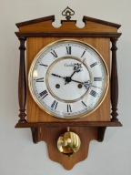 Stary piękny zegar wahadłowy Genfa 141 030 sprawny kpl klucz