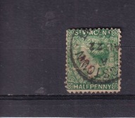 kolonie angielskie . 1895 . St Vincent . Kasow