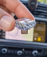 Lampka Ambient RGB LED USB-C do auta kolorowe oświetlenie wnętrza samochod