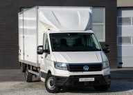 Volkswagen Crafter 177KM 8ep KONTENER + WINDA 750