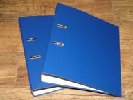 Segregatory DONAU niebieskie A4 7,5 cm, 2 szt (nowe) !