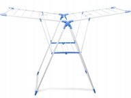 SUSZARKA BALKONOWA NA PRANIE 133CM SKŁADANA SOLIDNA DO UBRAŃ I BIELIZNY