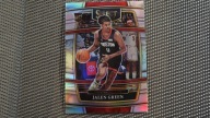 2021-22 Panini Select * JALEN GREEN * ROCKETS ROOKIE CARD PRIZM