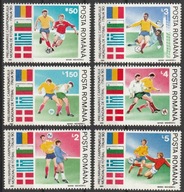RUMUNIA - ELIMINACJE MŚ WŁOCHY 1990 - PIŁKA NOŻNA - MUNDIAL - CZYSTE **