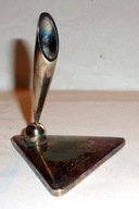 EURO 2000 - platerowana (?) podstawka pod pióro/długopis .