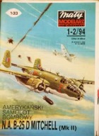 MAŁY MODELARZ 1-2/94 SAMOLOT B-25D MITCHELL