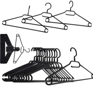 ZESTAW WIESZAK NA UBRANIA 100SZT NA ODZIEŻ WIESZAKI UNIWERSALNE OBROTOWE