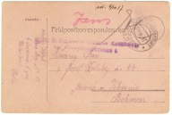 Cp z Chełma do Czech z treścią. Stemel formacyjny