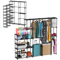 WIESZAK STOJĄCY GARDEROBA Z PÓŁKAMI MARK ADLER KEEPER 6.0 DOWOLNY MONTAŻ