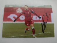 Zdjęcie 10x15 autograf Polska Ewa Pajor Reprezentacja