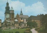 Pocztówka PRL Kraków Katedra Wawelska