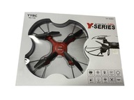 Dron sterowany RC, bez kamery - kolor czerwony.