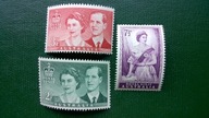Australia * 3 znaczki Royal Visit QEII kolonie angielskie brytyjskie