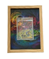 Ramka na kartę Pokemon TCG styl Gengar - 13cm x 18cm Ultra Pro UV Protect