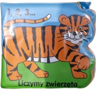 1, 2, 3... Liczymy zwierzęta. Tygrys. Książeczka kąpielowa Praca zbiorowa