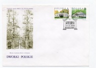 Koperta FDC Dworki polskie 1998r.