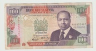 Kenia 100 shillig 1989 ladny stan z obiegu