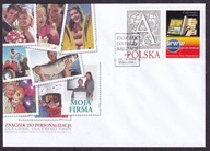2010 Znaczek z przywieszką do personalizacji Fi 4349 FDC