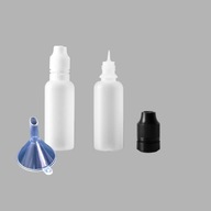 ZESTAW 10szt Butelki Gorilla 30ml + 5szt LEJEK DIY Liquid olejki kosmetyki