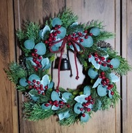 wianek bożonarodzeniowy na drzwi nr13