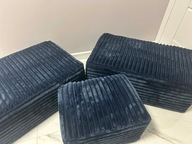 Zestaw 2x Pufa / podnóżek - na zamówienie różne wymiary i kolory