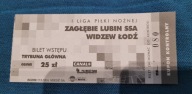 Bilet Zagłebie Lubin - Widzew Łódź