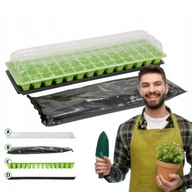 MINISZKLARNIA SZKLARNIA TACA DO WYSIEWU 56 KOMÓR