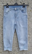 Jeans Fashion damskie dżinsy 7/8 rozm.L pas 76 cm