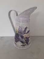 Dzbanek metalowy ozdobny