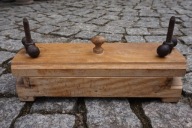 PRZEDWOJENNA PRASA SEROWARSKA ANTYK SEROWNICA DO SERA ORYGINAŁ DREWNIANA