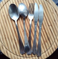 Sztućce Italian Look niekompletny zestaw stare sztućce retro (045)