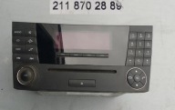 RADIO CD MERCEDES E W211 CLS W219 2118702889