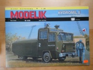 Modelik nr 6/06 Wóz policji HYDROMIL II 1:25
