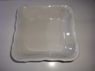 Miska porcelanowa kwadratowa z Wałbrzycha czasów Prl