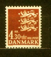 DANIA** Herb, trzy lwy Mi 711