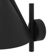 Kinkiet ogrodowy Goodhome czarny zintegrowane źródło LED 8,5 W