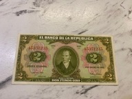 Kolumbia - 2 pesos - 1955