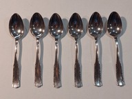 HEFRA PLATER MAŁE ŁYŻECZKI DO KAWY ESPRESSO WZÓR WSCHODNI DAWNIEJ FRAGET