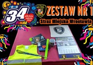 Zestaw nr 1 gadżetów Straży Miejskiej Wrocławia