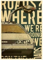 Plakat „Back to the Future” – Kultowy Plakat Filmowy Retro