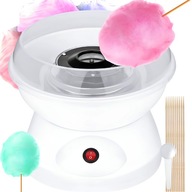 Maszyna do waty cukrowej 450W + 20 patyczków – domowa słodycz!