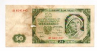 50 zł 1948r.ser.AY rzadka seria