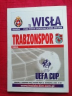 PROGRAM WISŁA KRAKÓW-TRABZONSPOR 1998 R