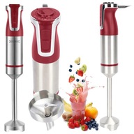 Blender Ręczny Mocny 800W Wielofunkcyjny Mikser Funkcja TURBO Kruszy Lód