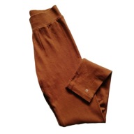 OR.BASIC karmelowe legginsy z bawełny organicznej 152 cm